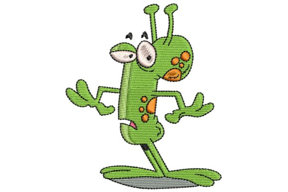 A Designer's Review: Alien Monster for Personalized Embroidery