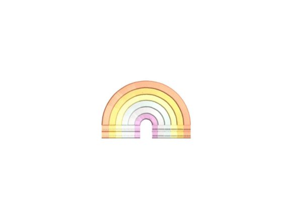 A Rainbow with Fringes Embroidery Design: A Practical Review