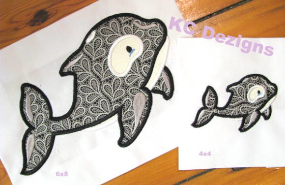 Evaluating the Polar Whale Applique Embroidery Design