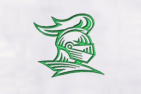 From Design to Display: Selling the Knight Helmet Embroidery
