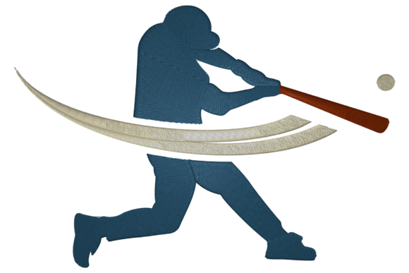 Handcrafted Charm: Reviewing the Baseball Player Embroidery Design
